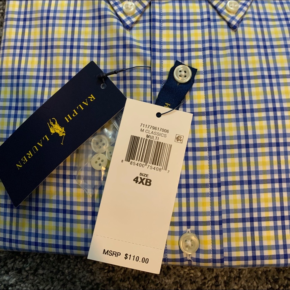 Men’s 4x Ralph Lauren Polo, long sleeve